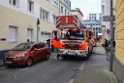 Feuer war geplatzte Wasserleitung Koeln Mitte Am Roemersturm P09